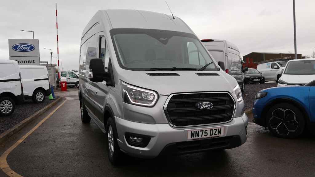 Ford Transit Custom 350 L3 Lwb H3 High Roof Limited Nav 165Ps Eu6 6 Sp Silver