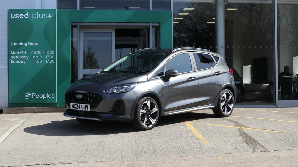 Ford Fiesta 1.0 Ecoboost Hybrid Mhev 125 Active MX24UHV Grey #2