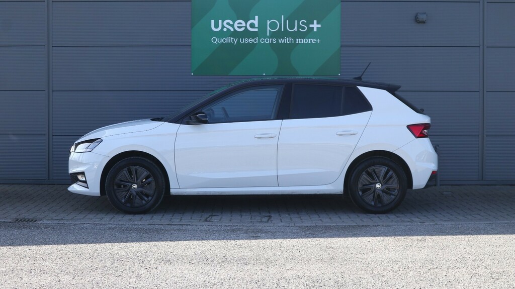 Skoda Fabia 1.0 Tsi Colour Edition MT73XCN White #4