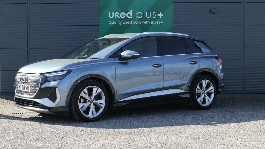 Audi Q4 E Tron 125Kw 35 55Kwh S Line KY71FWR Blue #3