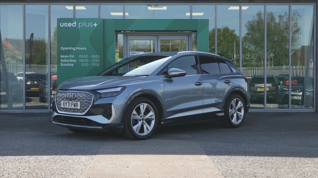 Audi Q4 E Tron 125Kw 35 55Kwh S Line KY71FWR Blue #2