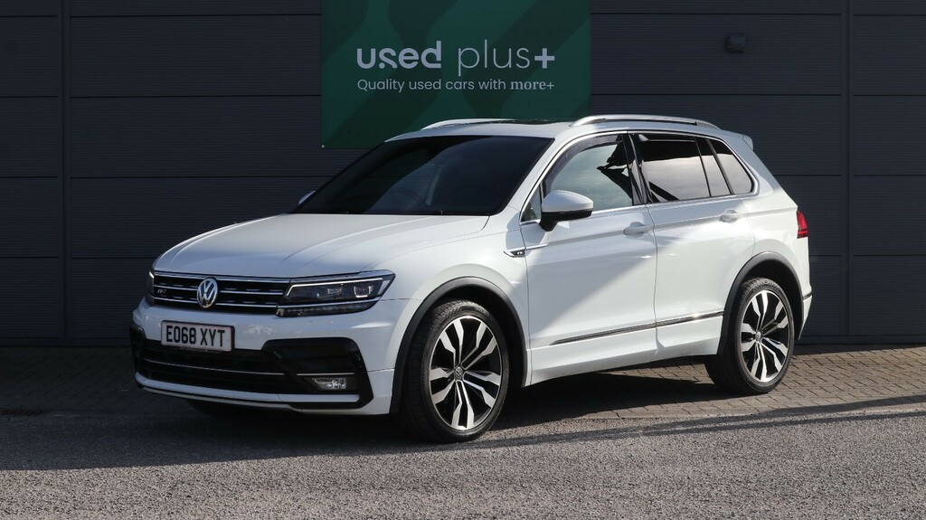 Volkswagen Tiguan 2.0 Tdi 150 4Motion R-line Dsg EO68XYT White #3