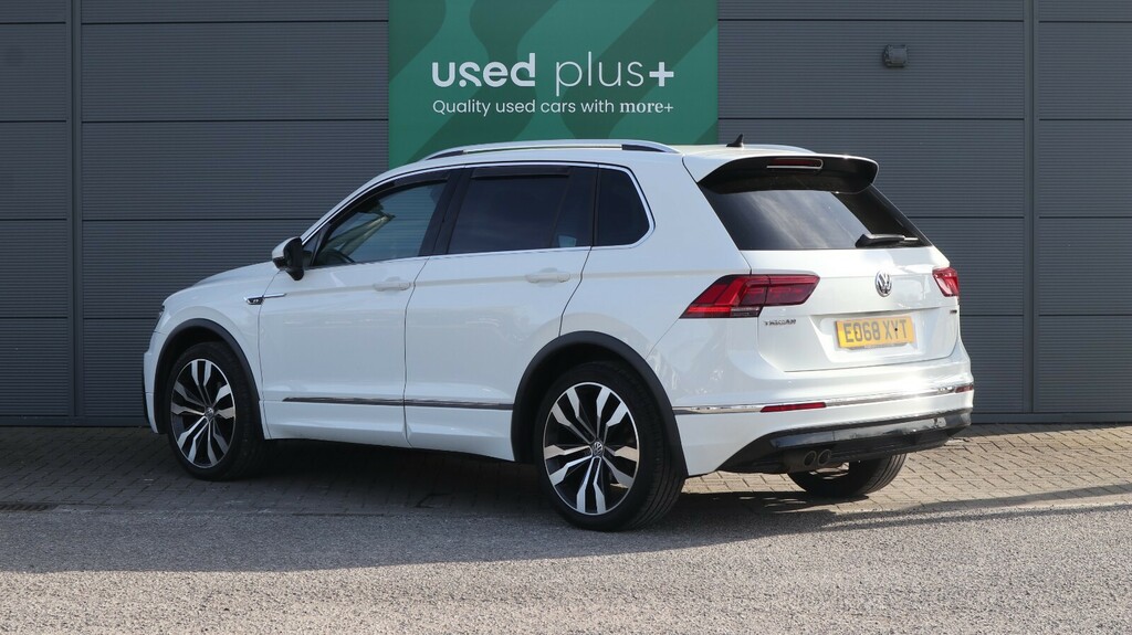 Volkswagen Tiguan 2.0 Tdi 150 4Motion R-line Dsg EO68XYT White #5