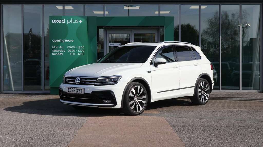 Volkswagen Tiguan 2.0 Tdi 150 4Motion R-line Dsg EO68XYT White #2