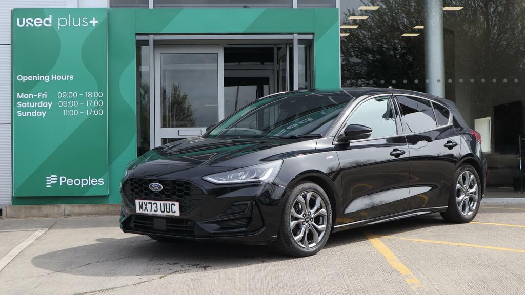 Ford Focus 1.0 Ecoboost St-line MX73UUC Black #2