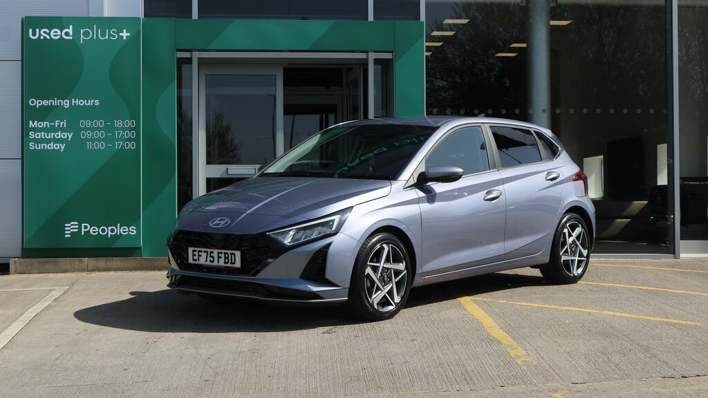Hyundai I20 1.0T Gdi Premium Dct EF75FBD Blue #2