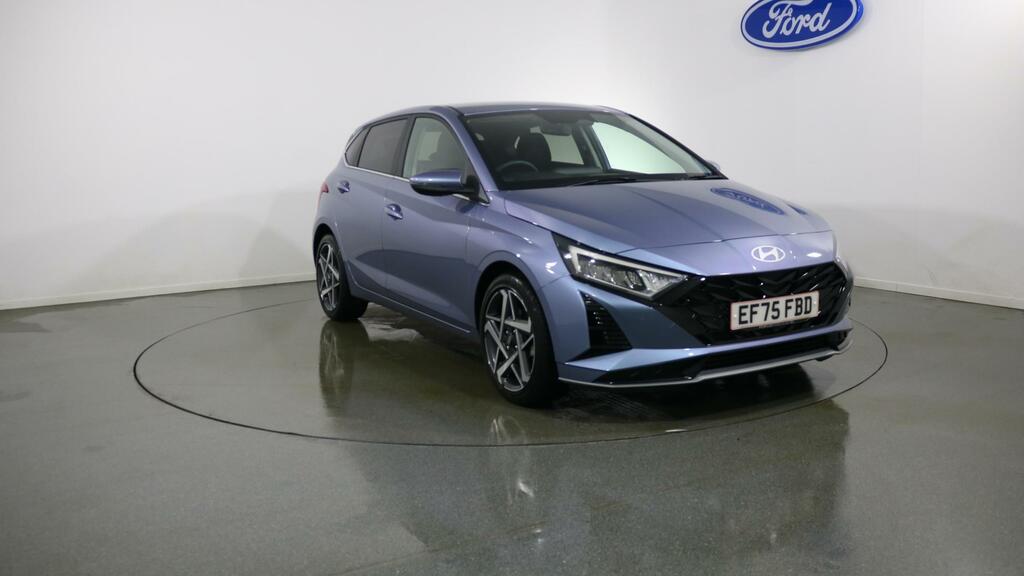 Hyundai I20 1.0T Gdi Premium Dct EF75FBD Blue #5