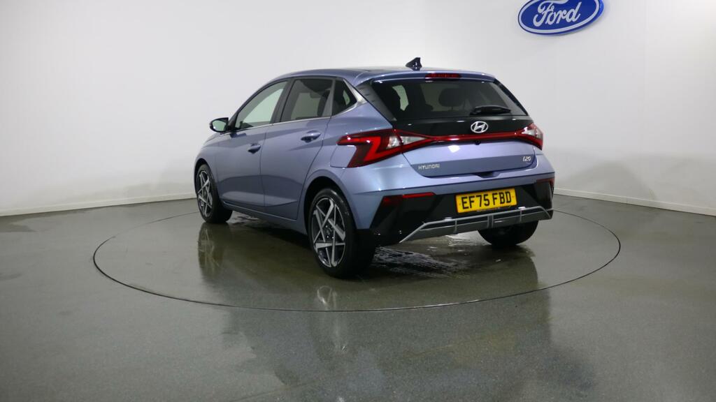 Hyundai I20 1.0T Gdi Premium Dct EF75FBD Blue #4