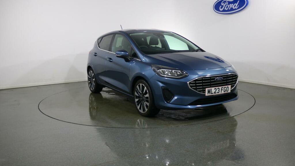 Ford Fiesta 1.0 Ecoboost Titanium X ML23FGO Blue #5