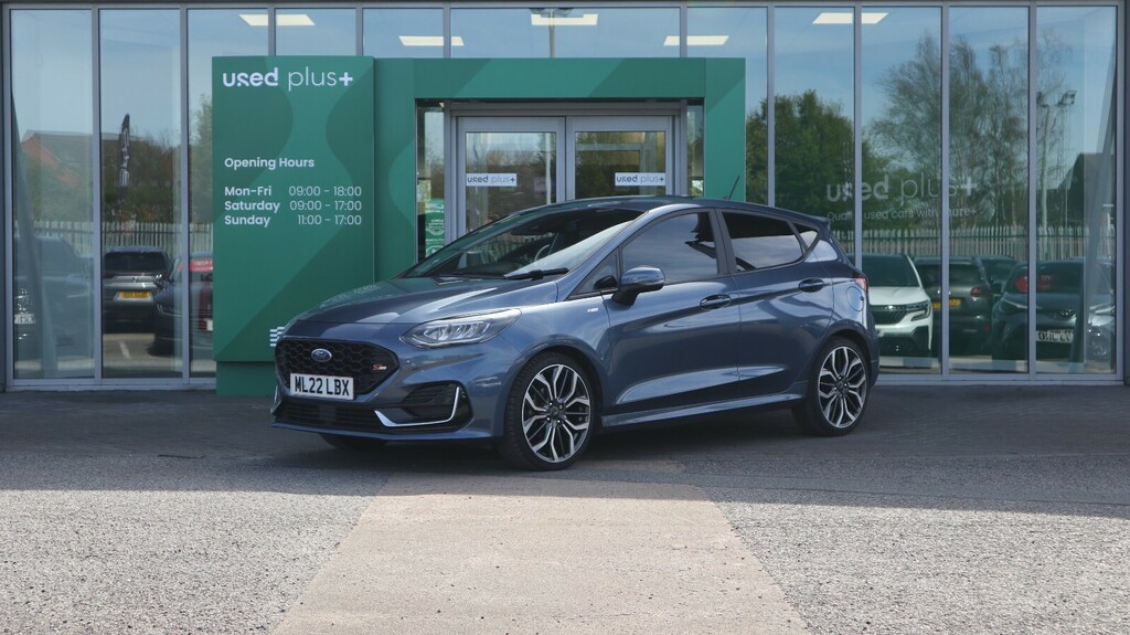 Ford Fiesta 1.0 Ecoboost St-line Vignale Blue