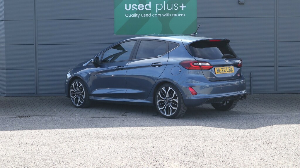 Ford Fiesta 1.0 Ecoboost St-line Vignale ML22LBX Blue #4