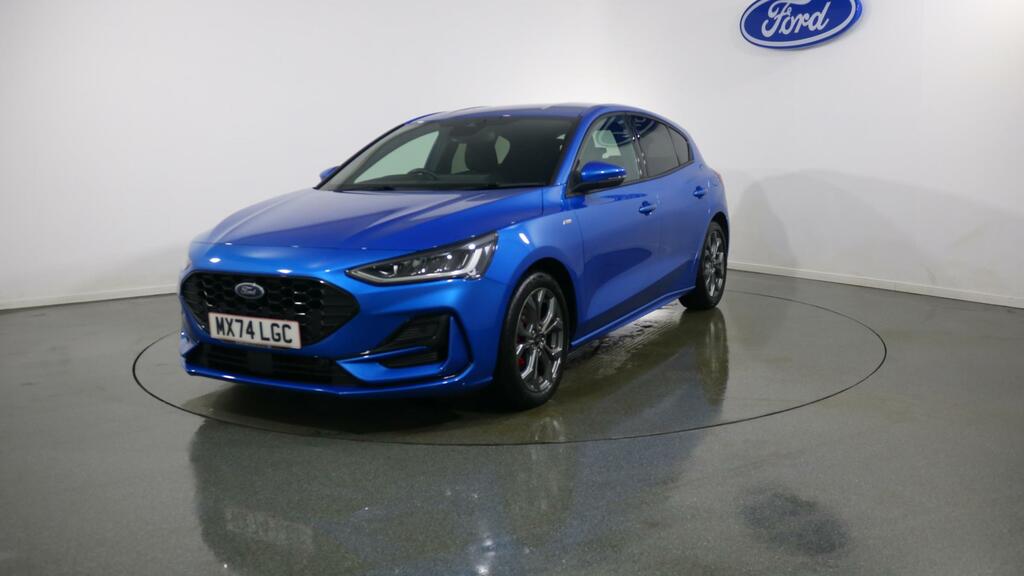 Ford Focus 1.0 Ecoboost Hybrid Mhev 155 St-line MX74LGC Blue #6