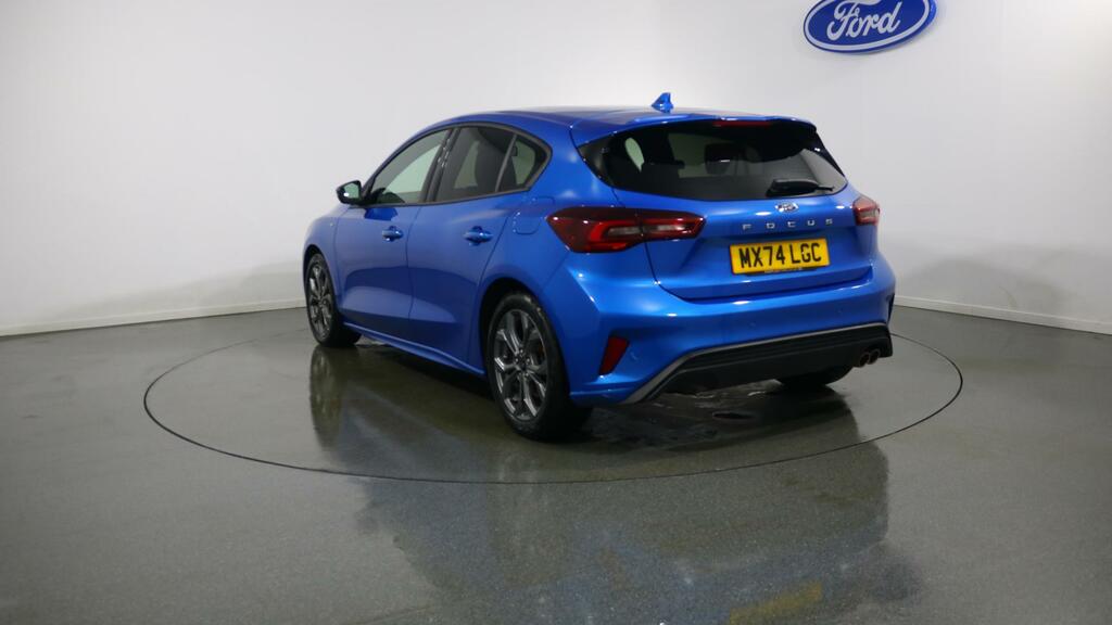 Ford Focus 1.0 Ecoboost Hybrid Mhev 155 St-line MX74LGC Blue #4