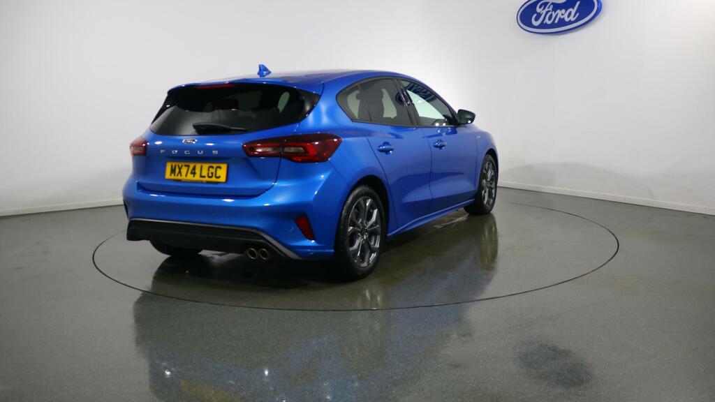Ford Focus 1.0 Ecoboost Hybrid Mhev 155 St-line MX74LGC Blue #3