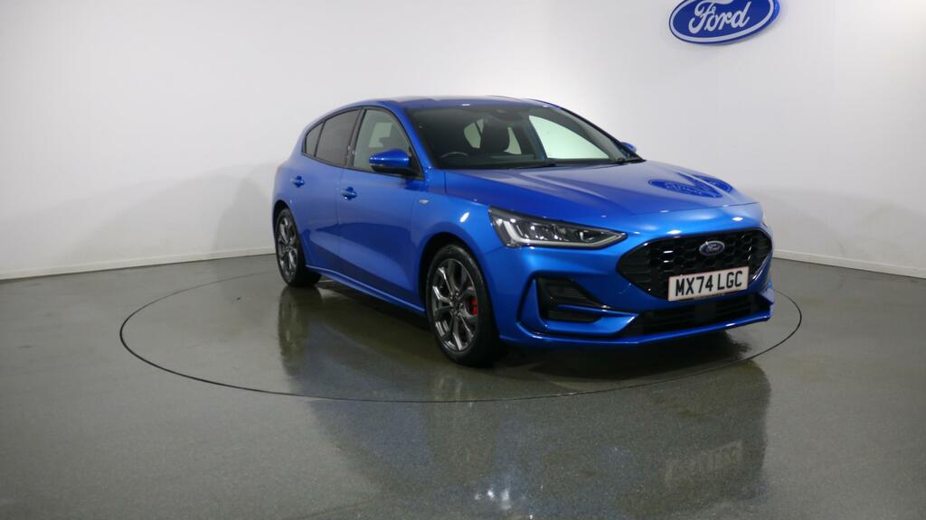 Ford Focus 1.0 Ecoboost Hybrid Mhev 155 St-line MX74LGC Blue #5