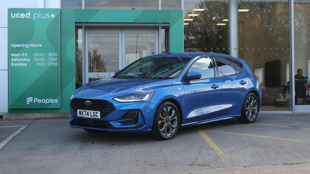 Ford Focus 1.0 Ecoboost Hybrid Mhev 155 St-line Blue
