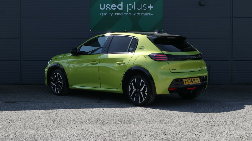 Peugeot 208 1.2 Puretech 100 Gt FV74RZX Yellow #5