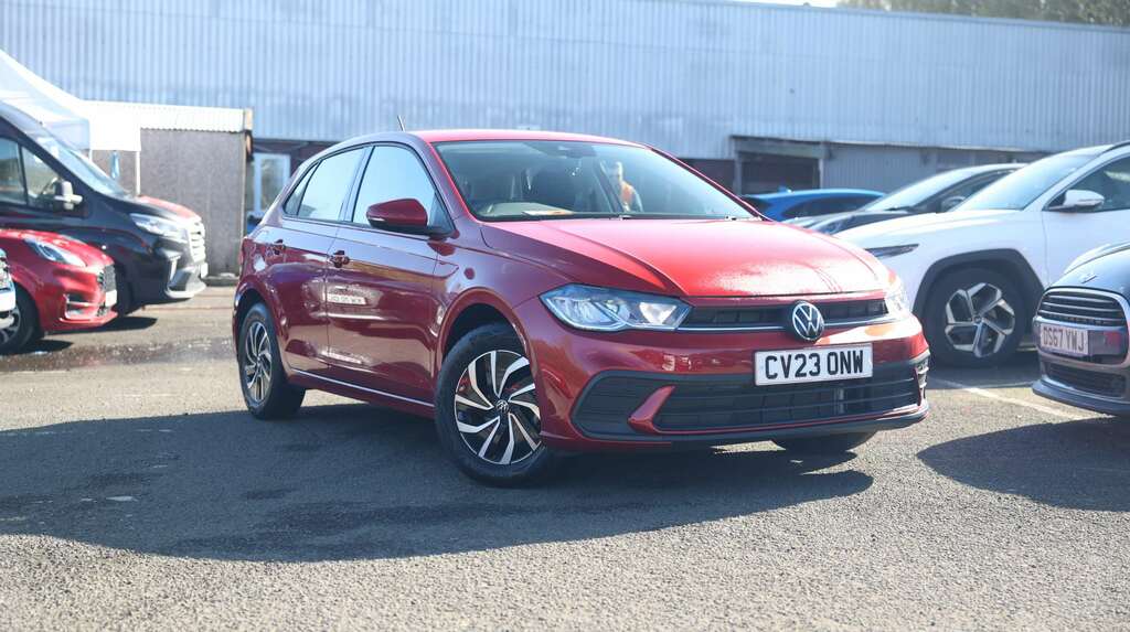 Volkswagen Polo 1.0 Tsi Life Dsg CV23ONW Red #2