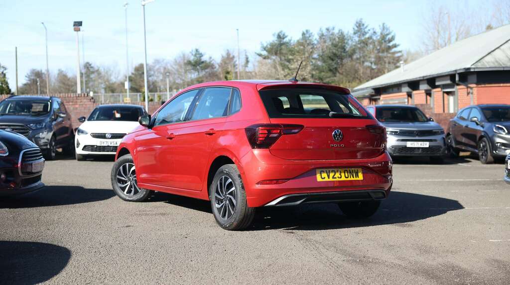 Volkswagen Polo 1.0 Tsi Life Dsg CV23ONW Red #4