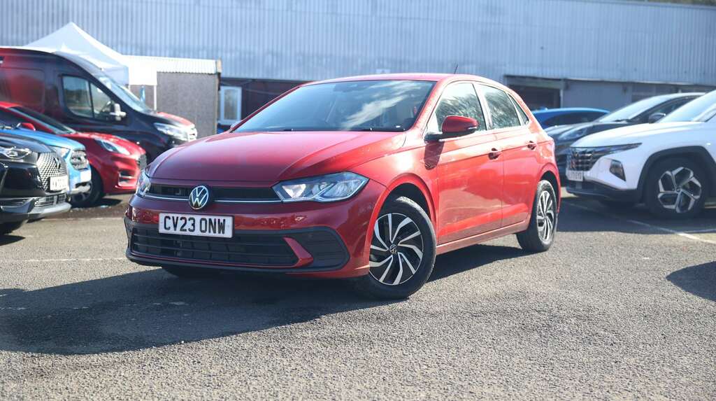 Volkswagen Polo 1.0 Tsi Life Dsg Red