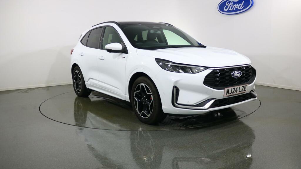 Ford Kuga 2.5 Fhev St-line X Cvt MJ24LZE White #4