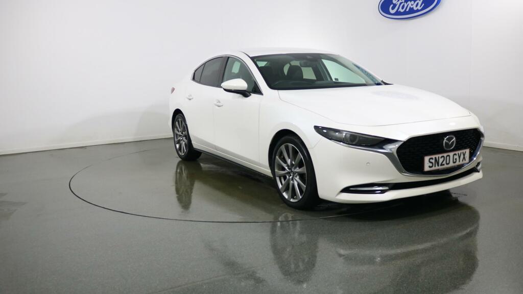 Mazda 3 2.0 Skyactiv-x Mhev Gt Sport SN20GYX White #5