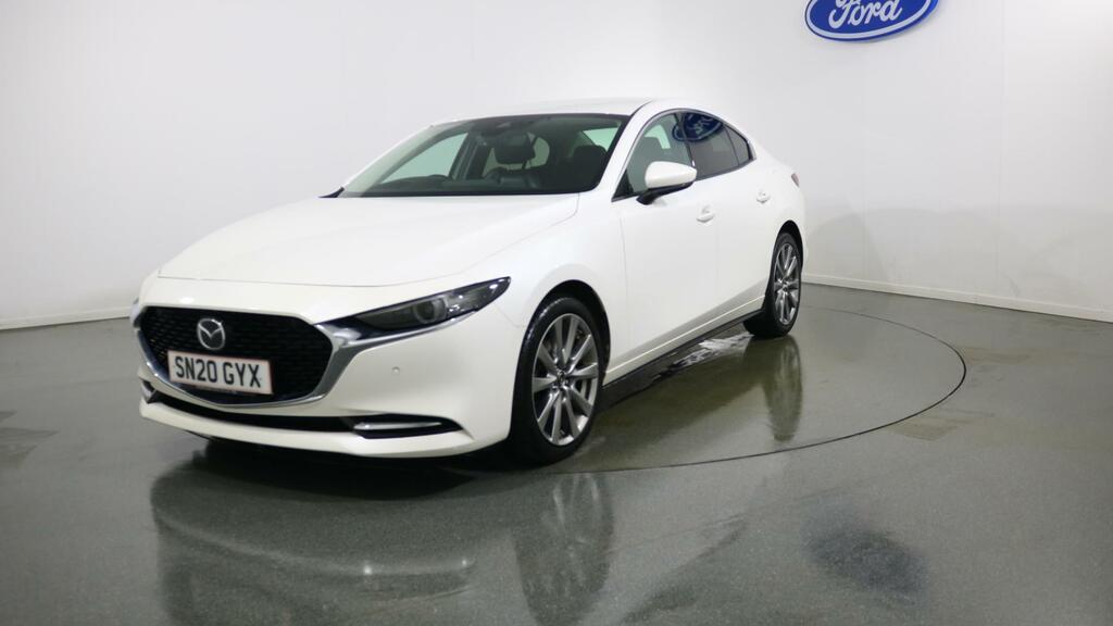 Mazda 3 2.0 Skyactiv-x Mhev Gt Sport SN20GYX White #6