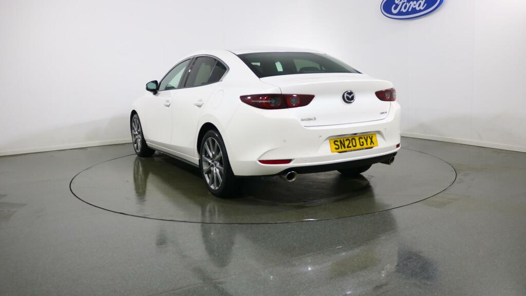 Mazda 3 2.0 Skyactiv-x Mhev Gt Sport SN20GYX White #4