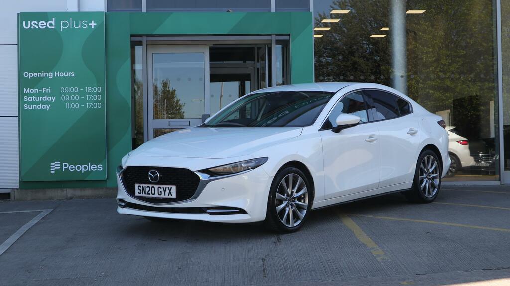 Mazda 3 2.0 Skyactiv-x Mhev Gt Sport SN20GYX White #2