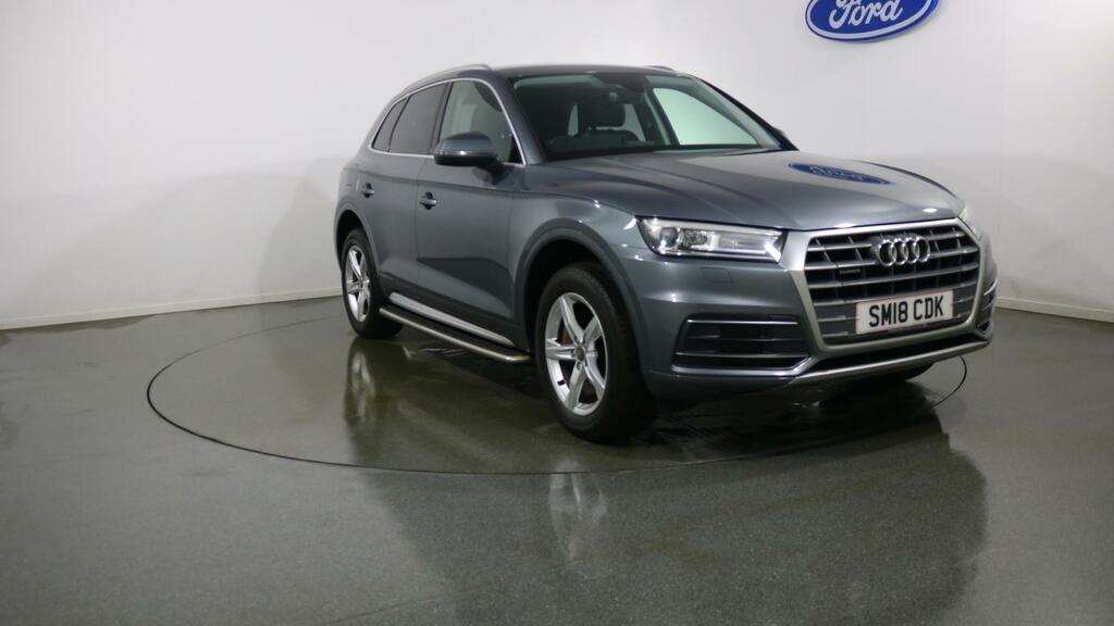 Audi Q5 2.0 Tdi Quattro Sport S Tronic SM18CDK Grey #5