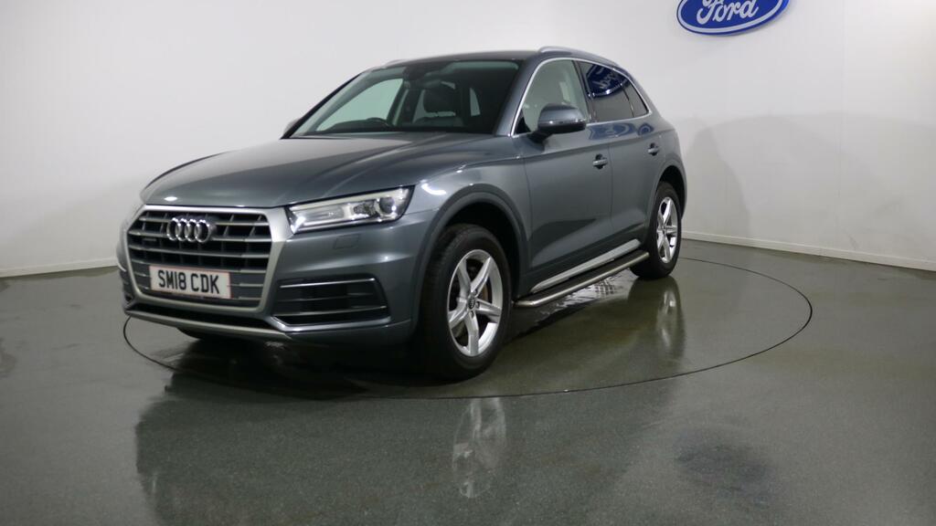 Audi Q5 2.0 Tdi Quattro Sport S Tronic SM18CDK Grey #6