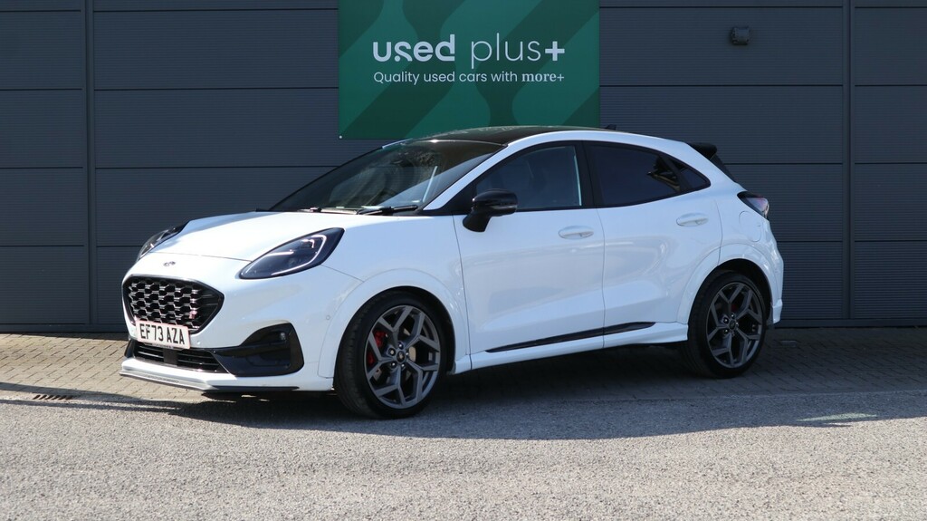 Ford Puma 1.0 Ecoboost Hybrid Mhev St Dct EF73AZA White #3