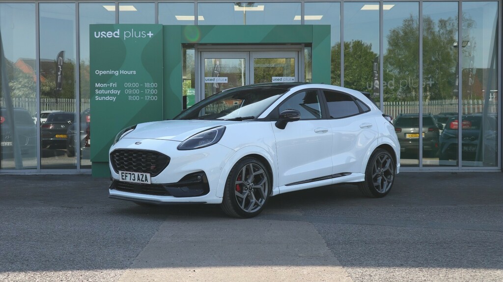 Ford Puma 1.0 Ecoboost Hybrid Mhev St Dct EF73AZA White #2