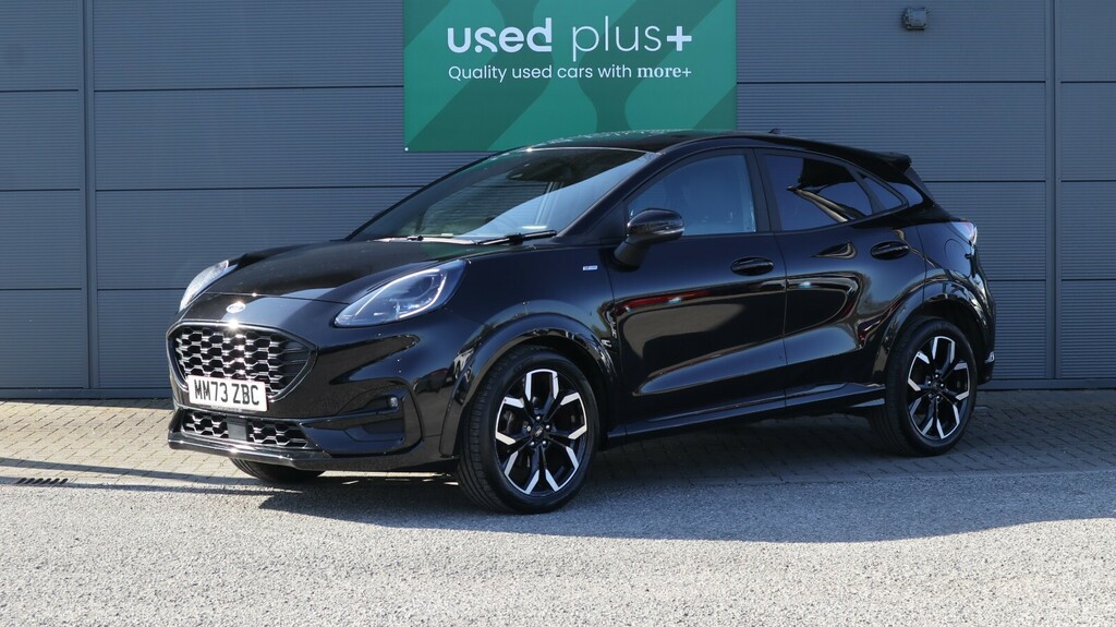 Ford Puma 1.0 Ecoboost Hybrid Mhev St-line X MM73ZBC Black #2
