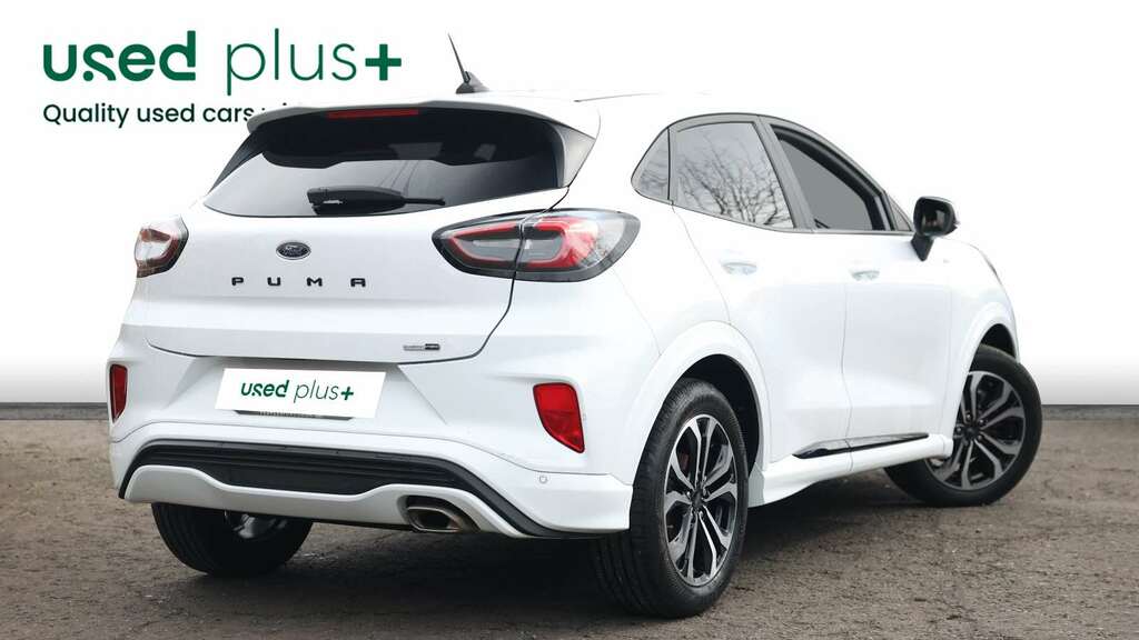 Ford Puma 1.0 Ecoboost Hybrid Mhev St-line SM23ZNO White #3