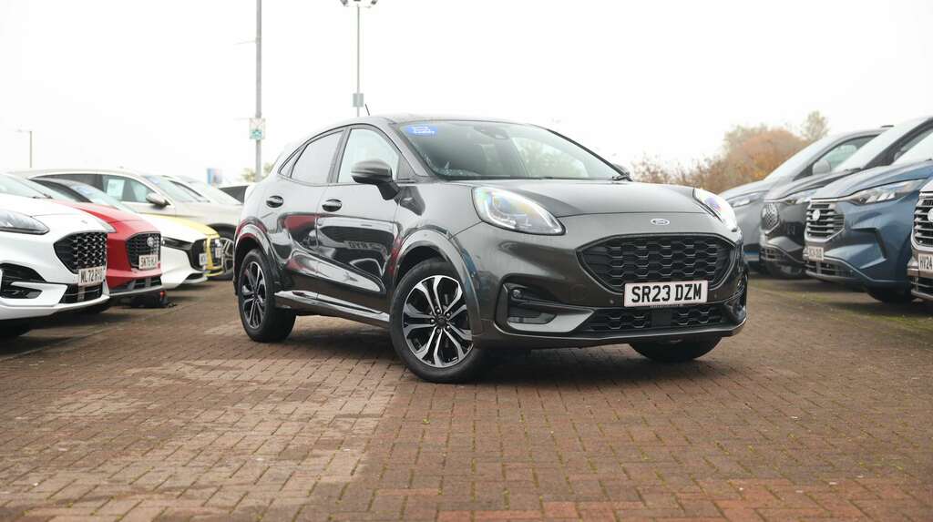 Ford Puma 1.0 Ecoboost Hybrid Mhev St-line SN23MXE Grey #2