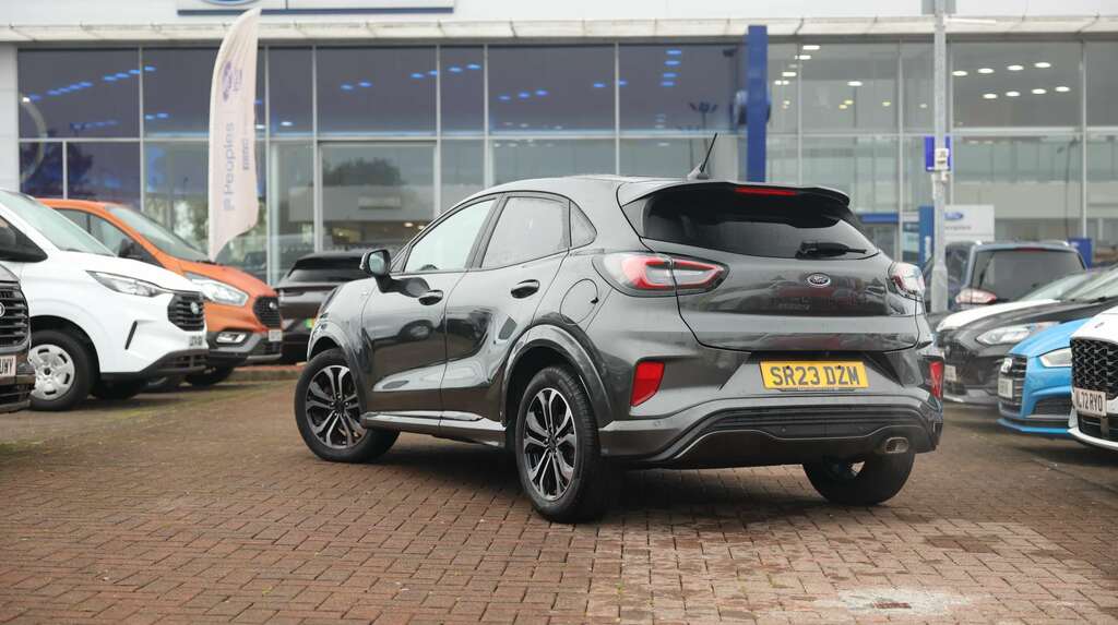 Ford Puma 1.0 Ecoboost Hybrid Mhev St-line SN23MXE Grey #4