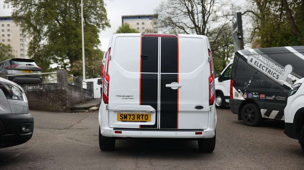 Ford Transit Custom 2.0 Ecoblue 170Ps Low Roof Sport Van SM73RTO White #6