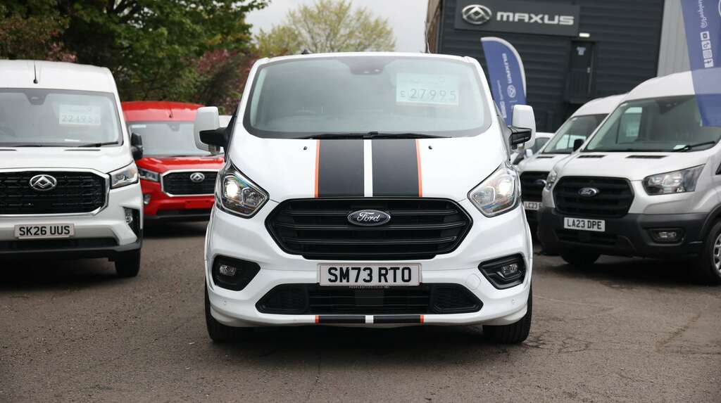 Ford Transit Custom 2.0 Ecoblue 170Ps Low Roof Sport Van SM73RTO White #5