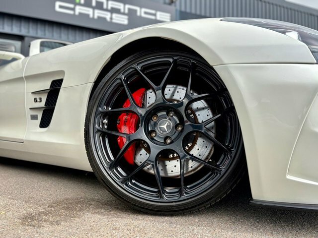Mercedes-Benz SLS 6.2 63 V8 Amg Roadster Spds Dct Euro 5 White #3