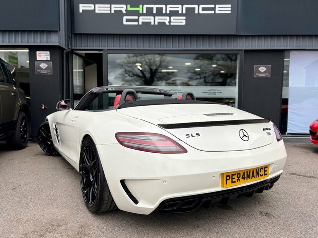 Mercedes-Benz SLS 6.2 63 V8 Amg Roadster Spds Dct Euro 5 White #2