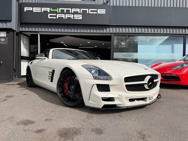Mercedes-Benz SLS 6.2 63 V8 Amg Roadster Spds Dct Euro 5 White