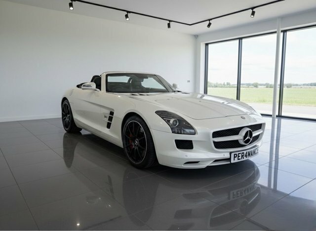 Mercedes-Benz SLS 6.2 63 V8 Amg Roadster Spds Dct Euro 5 White