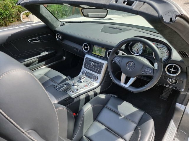 Mercedes-Benz SLS Sls 63 Amg Roadster Silver #11