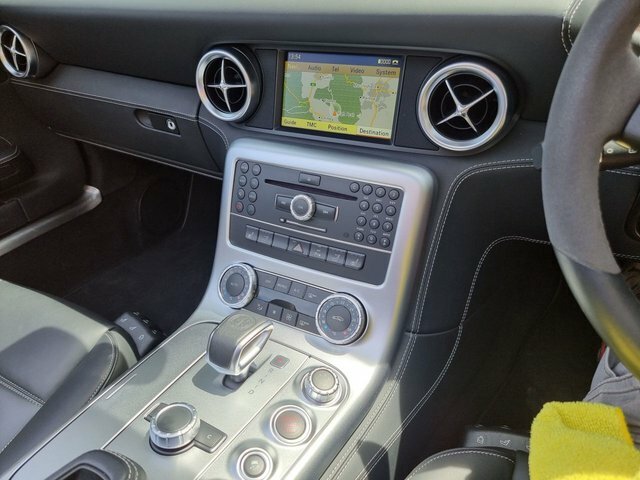 Mercedes-Benz SLS Sls 63 Amg Roadster Silver #12