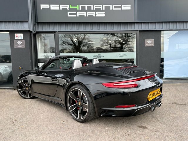 Porsche 911 3.0T 991 Carrera 4S Convertible Pdk 4Wd NV66YEG Black #2