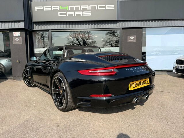 Porsche 911 3.0T 991 Carrera 4S Convertible Pdk 4Wd NV66YEG Black #6