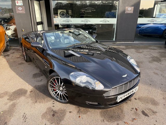 Aston Martin DB9 5.9 Volante Seq Eu4 394 Gkm, 450 Bh Black #4