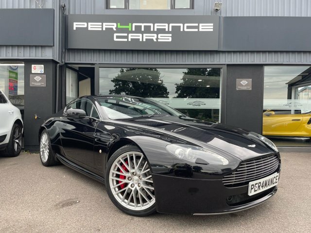 Aston Martin Vantage 4.3 V8 Coupe Sportshift Euro 4 380 Bhp Black