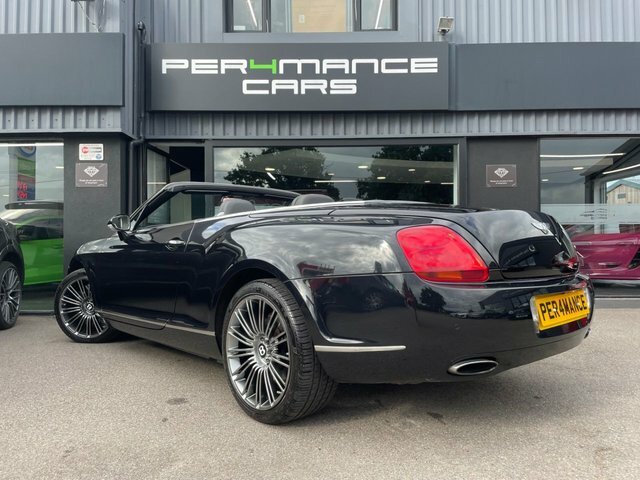 Bentley Continental Gt 6.0 W12 Gtc Convertible 4Wd Euro 4 W555JRW Black #2